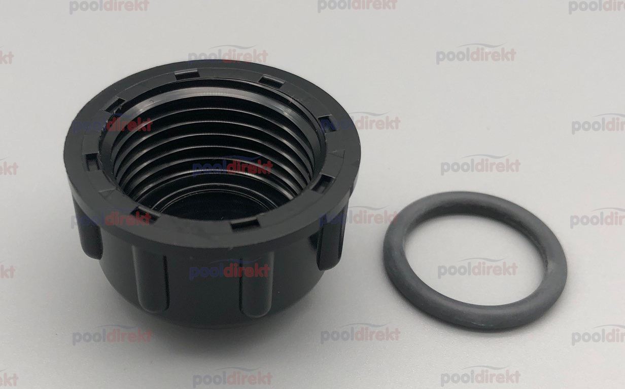 Entleerungskappe mit O-Ring 3/4"