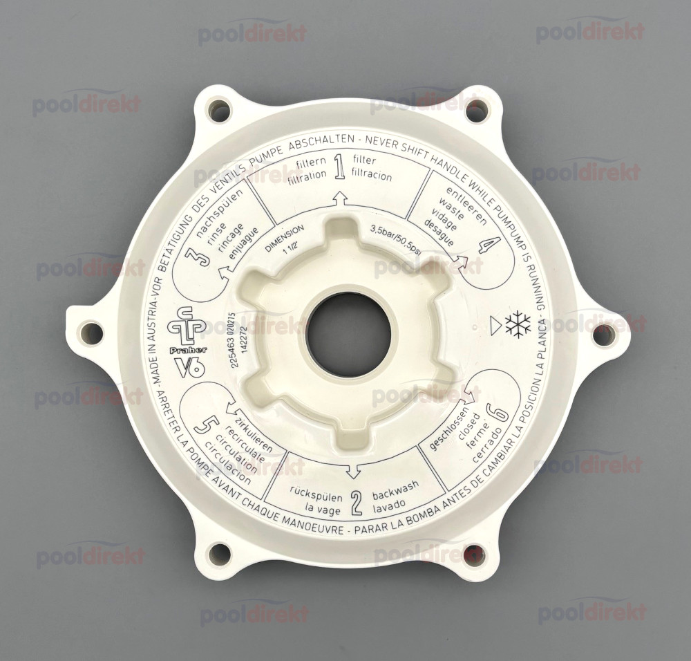 Ventildeckel Praher 1 1/2"