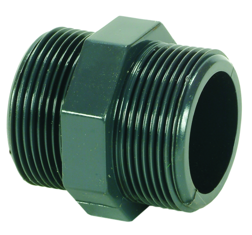 Doppelnippel mit Außengewinde 1"