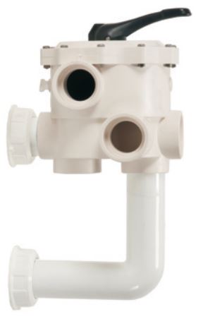 6-Wege-Ventil Astral 2", weiß