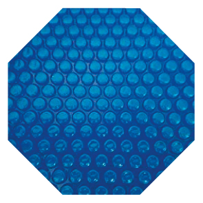 Solarnoppenfolie für Holzpools, 280 μ, Rundbecken (Octo)