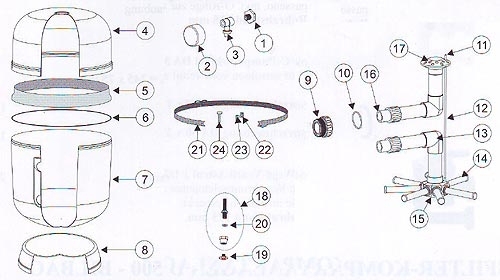 Entlüftungsrohr DA 6 - 0,5m