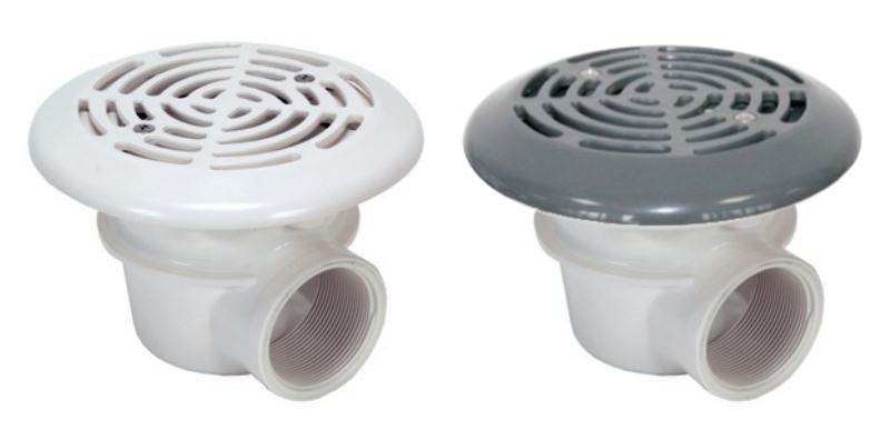 Astral Bodenablauf KS klein rund weiß